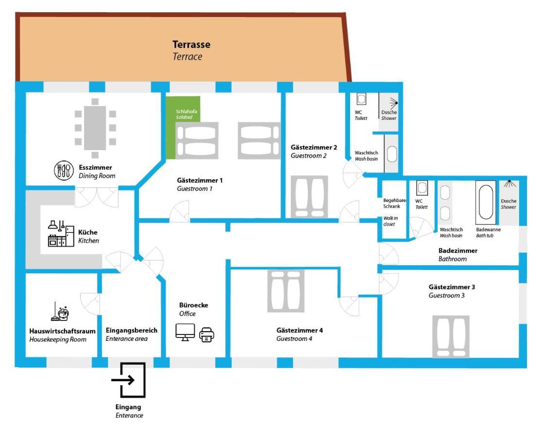 Apartmán Wohnraum By Steidle Buxheim  Exteriér fotografie